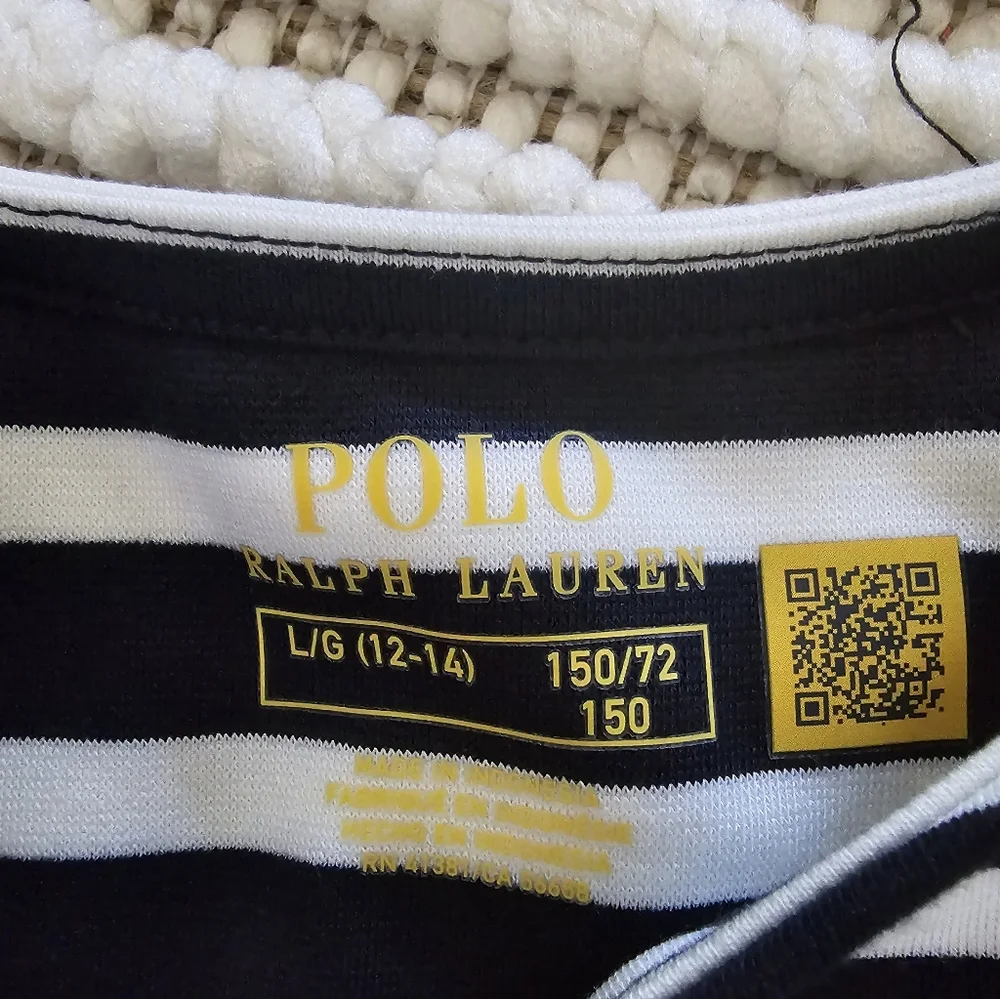 RALPH LAUREN GIRL'S DRESS SZ L (12-14)